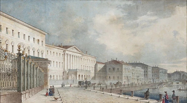The Catherine Institute on the Fontanka river, 1839-1840