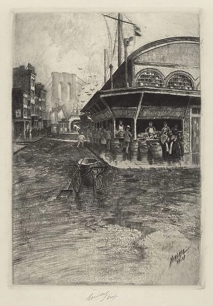 Catherine Market, 1903  /  1907. Creator: Charles Frederick William Mielatz
