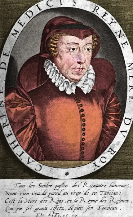 Framed Print : Catherine de Medici, Queen of Henry II of France, c16th century (1894). Artist: Thomas de Leu Framed Print : Catherine de Medici, Queen of Henry II of France, c16th century (1894). Artist: Thomas de Leu