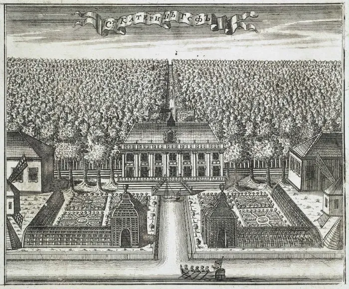 Framed Print : Catherinehof, 1717 Framed Print : Catherinehof, 1717