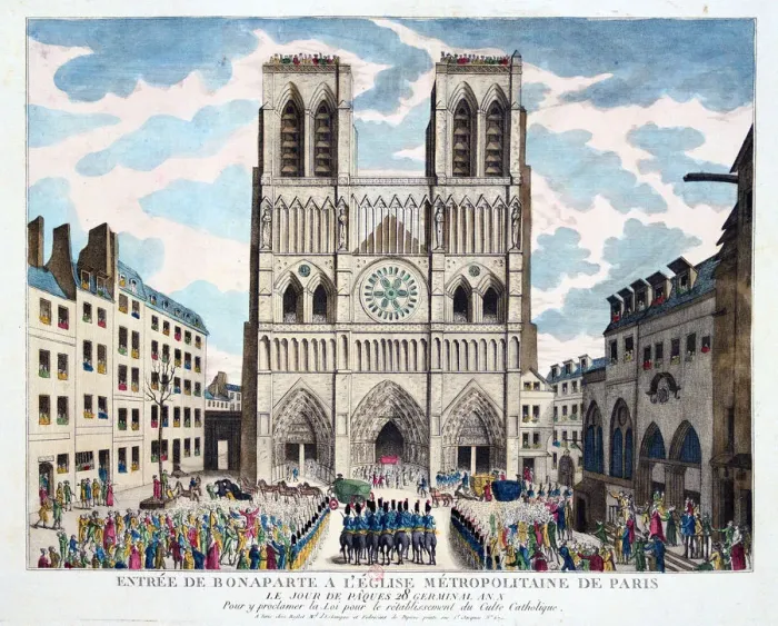 Framed Print : Catholic worship returned to the French people by 1st Consul Bonaparte, 19th century Framed Print : Catholic worship returned to the French people by 1st Consul Bonaparte, 19th century
