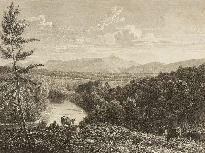 Framed Print : Catskill Mountains, n.d. Creator: Asher Brown Durand Framed Print : Catskill Mountains, n.d. Creator: Asher Brown Durand