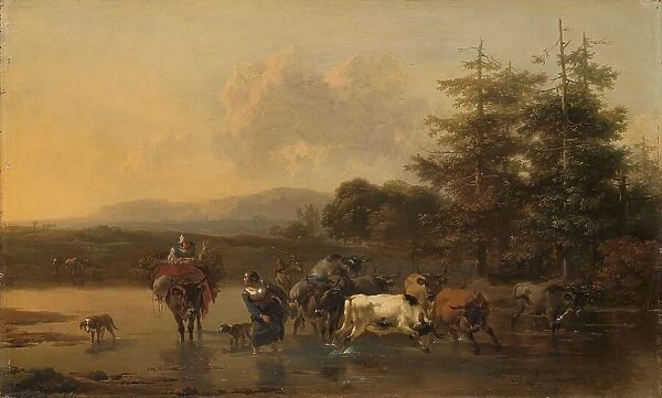 The Cattle Herd, 1656. Creator: Nicolaes Berchem