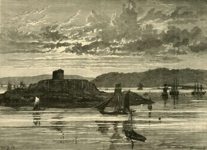 Framed Print : The Catwater, from Catdown, 1898. Creator: Unknown Framed Print : The Catwater, from Catdown, 1898. Creator: Unknown