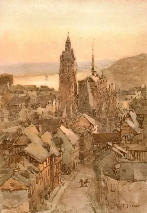 Framed Print : Caudebec en Caux, 1901, (c1902). Creator: Unknown Framed Print : Caudebec en Caux, 1901, (c1902). Creator: Unknown