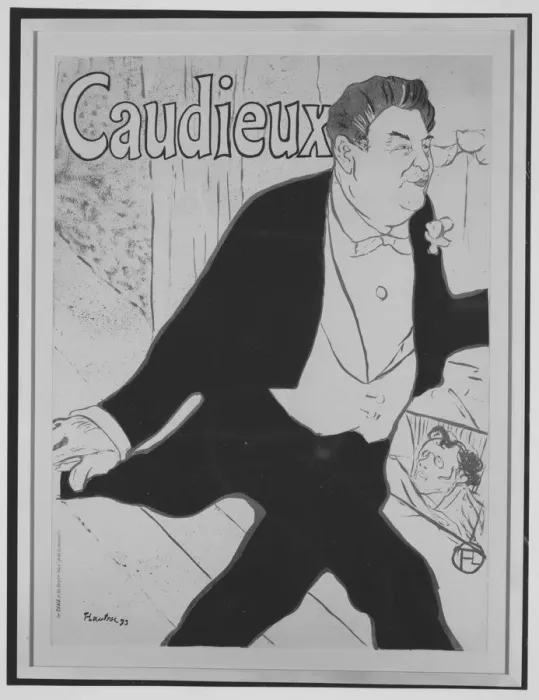 Framed Print : Caudieux, 1893. 1893. Creator: Henri de Toulouse-Lautrec Framed Print : Caudieux, 1893. 1893. Creator: Henri de Toulouse-Lautrec