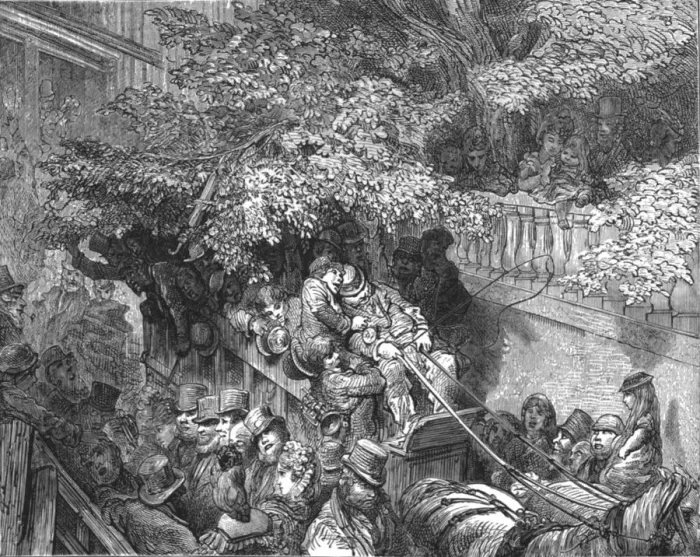 Framed Print : Caught in the Branches, 1872. Creator: Gustave Doré Framed Print : Caught in the Branches, 1872. Creator: Gustave Doré