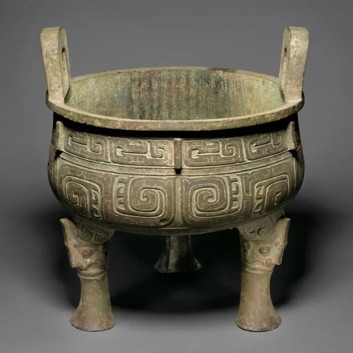 Framed Print : Cauldron, Western Zhou dynasty (1046-771 BC ), early 9th century BC. Creator: Unknown Framed Print : Cauldron, Western Zhou dynasty (1046-771 BC ), early 9th century BC. Creator: Unknown