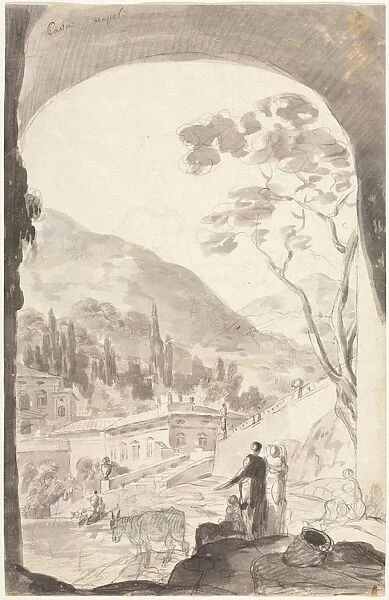Cava Napoli, 1700s or 1800s. Creator: Jean-Honore Fragonard (French, 1732-1806)