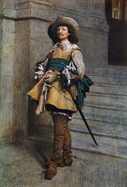 A Cavalier: time of Louis XIII, 1861, (1912). Artist: Jean Louis Ernest Meissonier