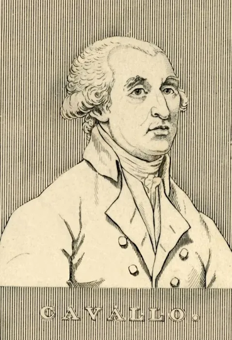 Framed Print : Cavallo, (1749-1809), 1830. Creator: Unknown Framed Print : Cavallo, (1749-1809), 1830. Creator: Unknown