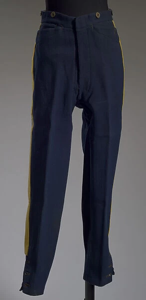 US Cavalry officers uniform riding pants worn by John H. Alexander, ca. 1890