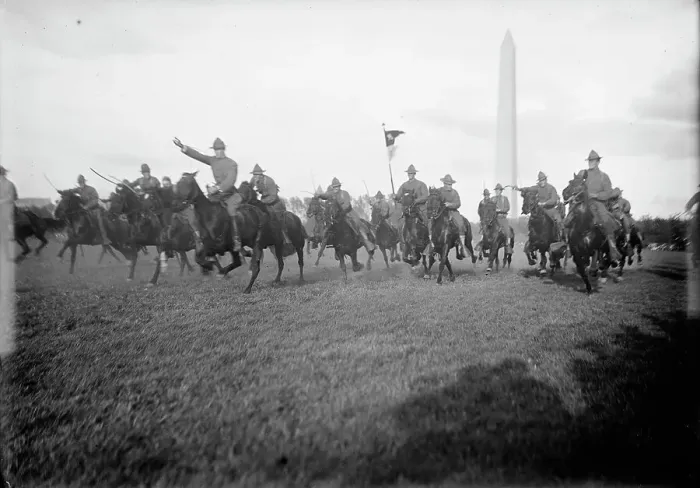 Framed Print : Cavalry Review By President Wilson - Cavalry In Maneuvers, 1913. Creator: Harris & Ewing. Cavalry Review By President Wilson - Cavalry In Maneuvers, 1913. Creator: Harris & Ewing Framed Print : Cavalry Review By President Wilson - Cavalry In Maneuvers, 1913. Creator: Harris & Ewing. Cavalry Review By President Wilson - Cavalry In Maneuvers, 1913. Creator: Harris & Ewing