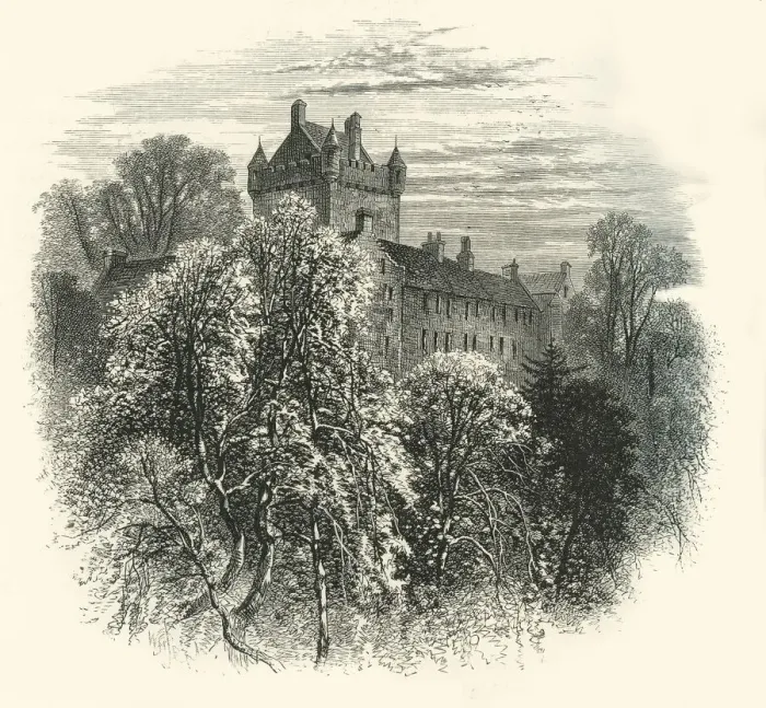 Framed Print : Cawdor Castle, c1870 Framed Print : Cawdor Castle, c1870