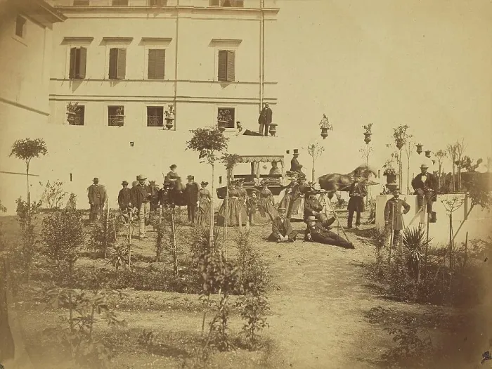 Framed Print : Ceccano, 1858-1865. Creator: Altobelli & Molins Framed Print : Ceccano, 1858-1865. Creator: Altobelli & Molins