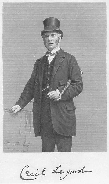 Cecil Legard, 1893. Creator: William Roffe