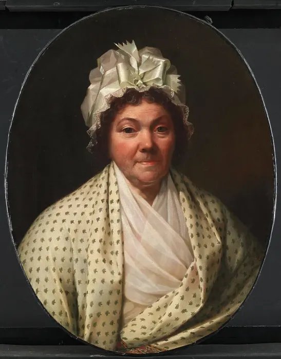 Framed Print : Cecilie Marie Elisabeth Schouw, née Bagge, wife of Poul Johan Schouw, 1760-1802. Creator: Jens Juel Framed Print : Cecilie Marie Elisabeth Schouw, née Bagge, wife of Poul Johan Schouw, 1760-1802. Creator: Jens Juel