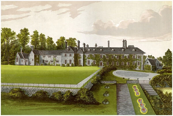 Cefn Mably, Glamorgan, Wales, home of the Kemeys-Tynte family, c1880