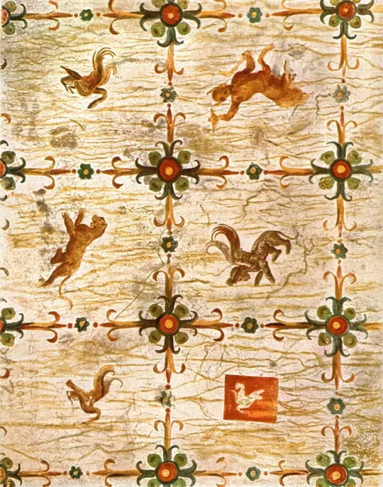 Framed Print : Ceiling decoration in Neros Domus Aurea, Rome, Italy, (1928). Creator: Unknown Framed Print : Ceiling decoration in Neros Domus Aurea, Rome, Italy, (1928). Creator: Unknown