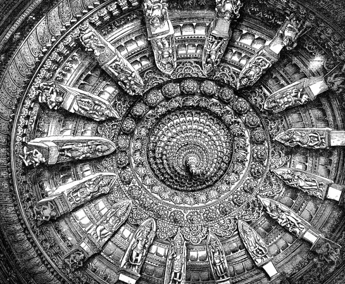 Framed Print : The ceiling of a Jaina sanctuary in Mount Abu, Rajasthan, India, 1895 Framed Print : The ceiling of a Jaina sanctuary in Mount Abu, Rajasthan, India, 1895