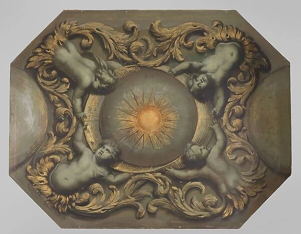 Ceiling painting, c.1666-c.1695. Creator: Theodor Cornelisz. van der Schuer