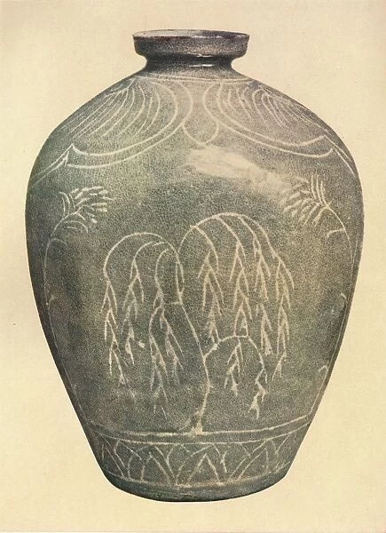 Celadon Jar, Korai Dynasty, 1925