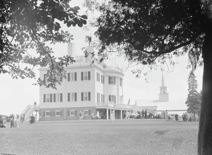 Framed Print : Celebration at the General Knox estate, 1931 July 25. Creator: Arnold Genthe Framed Print : Celebration at the General Knox estate, 1931 July 25. Creator: Arnold Genthe