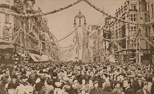 Celebrations for the Silver Jubilee of King George V, London, 1935