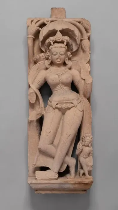 Framed Print : Celestial Beauty (Apsara), 8th century. Creator: Unknown