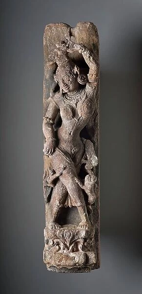 Celestial Nymph Cavorting with Monkeys, 12th century. Creator: Unknown