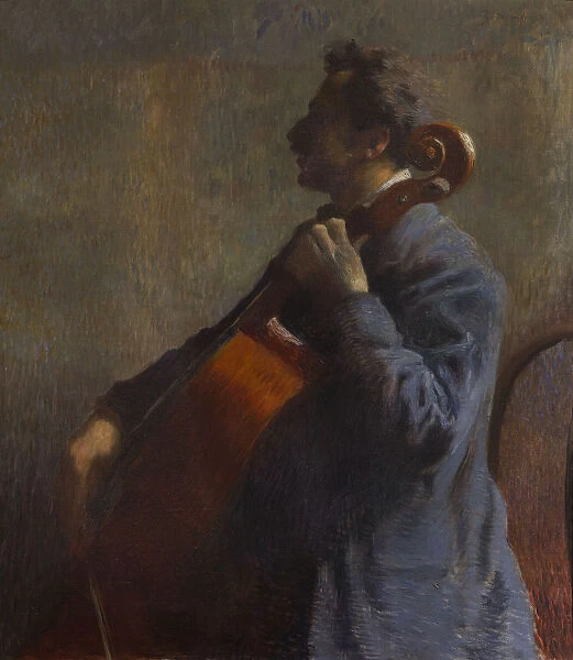 Cellist. Private Collection