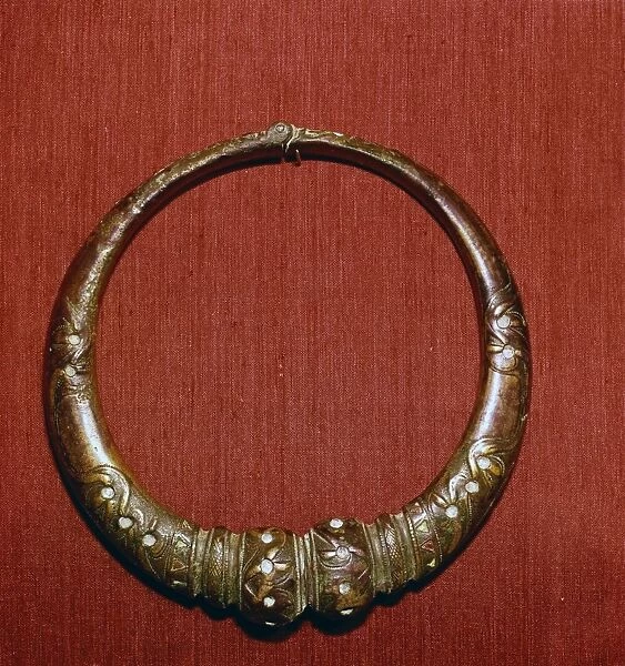 Celtic Bronze collar, (Torc) from Roxburghshire, Scotland, c1st Century