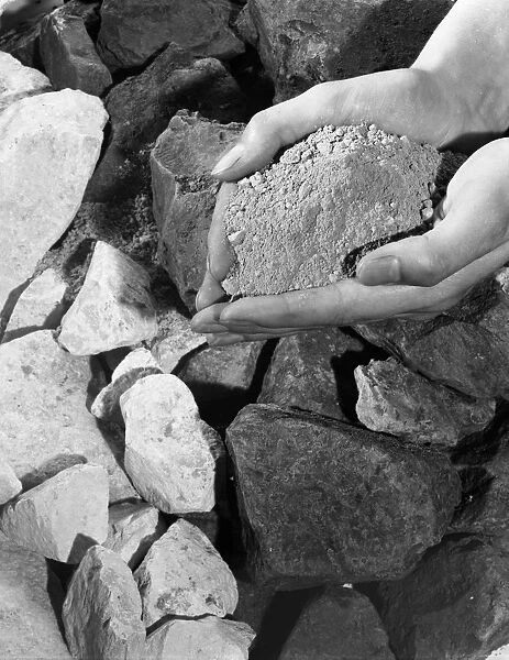 Cement materials, 1963. Artist: Michael Walters