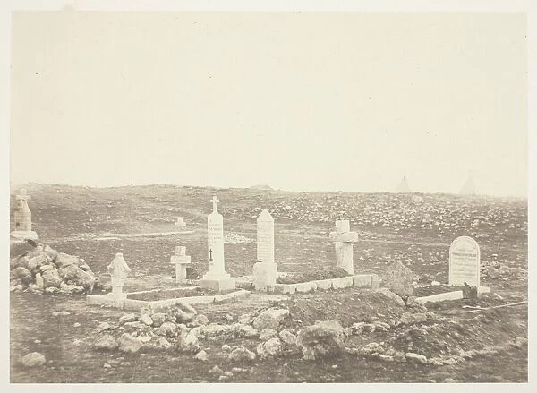 Cemetery, Cathcarts Hill, 1855. Creator: Roger Fenton