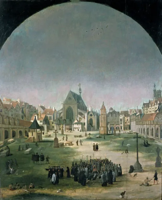 Framed Print : Cemetery and Church of the Innocents Framed Print : Cemetery and Church of the Innocents