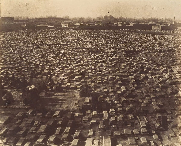 [Cemetery of MESHED], 1840s-60s. Creator: Possibly by Luigi Pesce