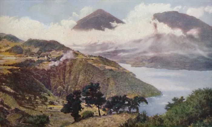 Framed Print : Central America... c1920 Framed Print : Central America... c1920