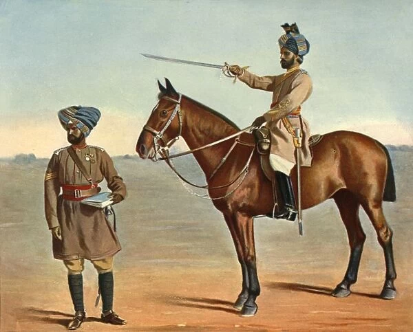 The Central India Horse, 1901. Creator: F Bremner