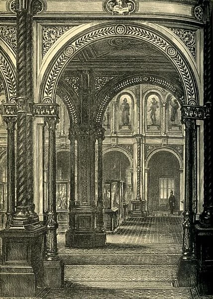 Central or Loan Court, South Kensington Museum, c1860s, (1881). Creator: John Watkins