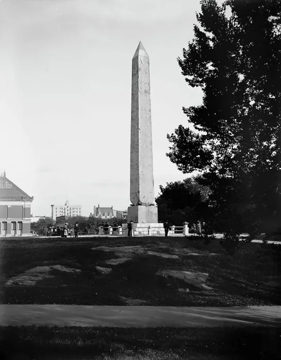 Framed Print : Central Park, N.Y. the obelisk, c1900. Creator: Unknown Framed Print : Central Park, N.Y. the obelisk, c1900. Creator: Unknown