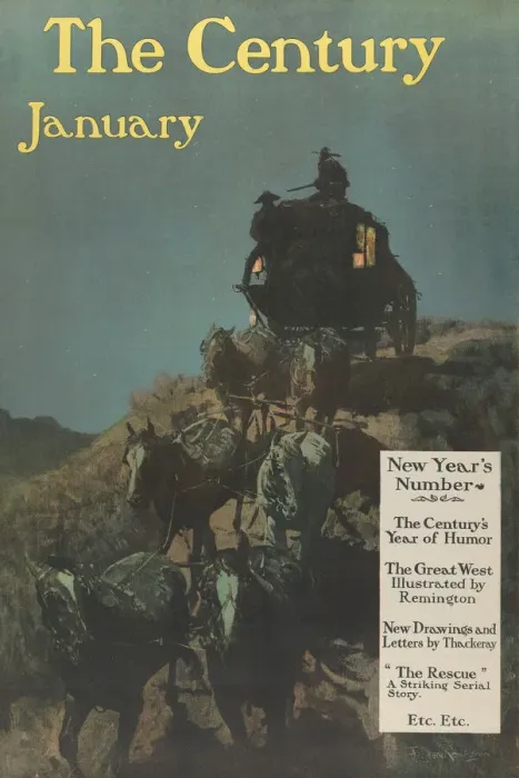 Framed Print : The Century: New Years Number, January, 1902. Creator: Frederic Remington Framed Print : The Century: New Years Number, January, 1902. Creator: Frederic Remington