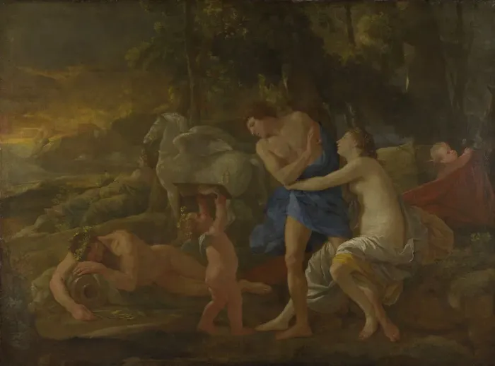 Framed Print : Cephalus and Aurora, c. 1630. Artist: Poussin, Nicolas (1594-1665) Framed Print : Cephalus and Aurora, c. 1630. Artist: Poussin, Nicolas (1594-1665)