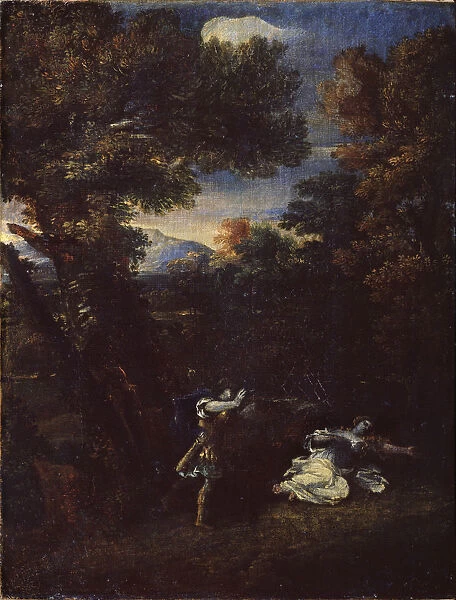 Cephalus and Procris. Artist: Franceschini, Marcantonio (1648-1729)