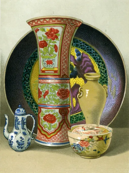 Framed Print : Ceramic Art, Chinese and Japanese Porcelain Framed Print : Ceramic Art, Chinese and Japanese Porcelain
