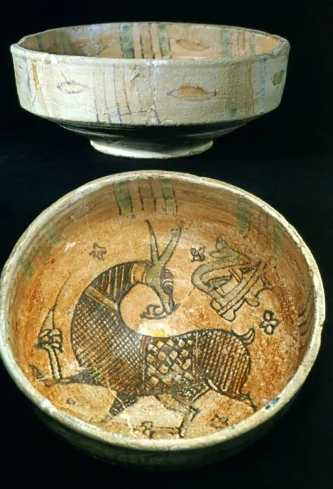 Framed Print : Ceramic Bowls, Kairouan, Tunisia, 10th Century Framed Print : Ceramic Bowls, Kairouan, Tunisia, 10th Century