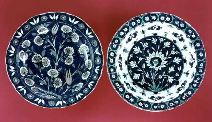 Framed Print : Ceramic Plates, c16th Century Framed Print : Ceramic Plates, c16th Century