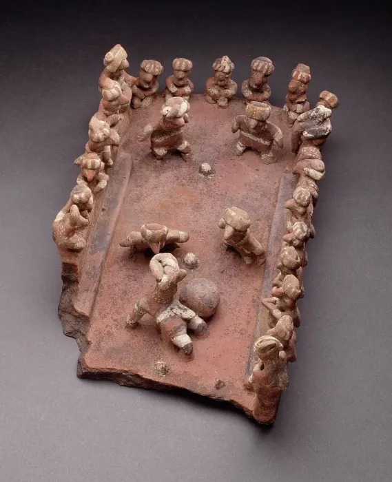 Framed Print : Ceremonial Ball Game, 200 B.C. - A.D. 500 Creator: Unknown Framed Print : Ceremonial Ball Game, 200 B.C. - A.D. 500 Creator: Unknown