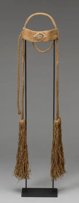 Framed Print : Ceremonial Headdress, Hokkaido, Edo period (1615-1868), first half of the 19th century or earlier. Creator: Unknown Framed Print : Ceremonial Headdress, Hokkaido, Edo period (1615-1868), first half of the 19th century or earlier. Creator: Unknown