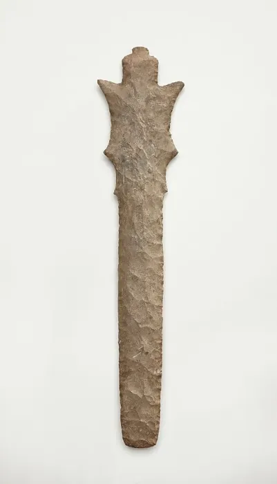 Framed Print : Ceremonial scepter or mace, 1400-1500. Creator: Unknown Framed Print : Ceremonial scepter or mace, 1400-1500. Creator: Unknown
