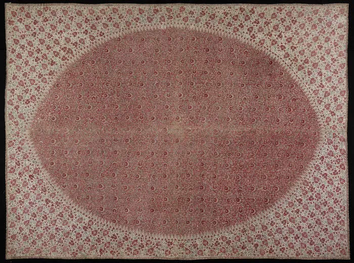Framed Print : Ceremonial Skirt Cloth (dodot), India, 17th century. Creator: Unknown Framed Print : Ceremonial Skirt Cloth (dodot), India, 17th century. Creator: Unknown